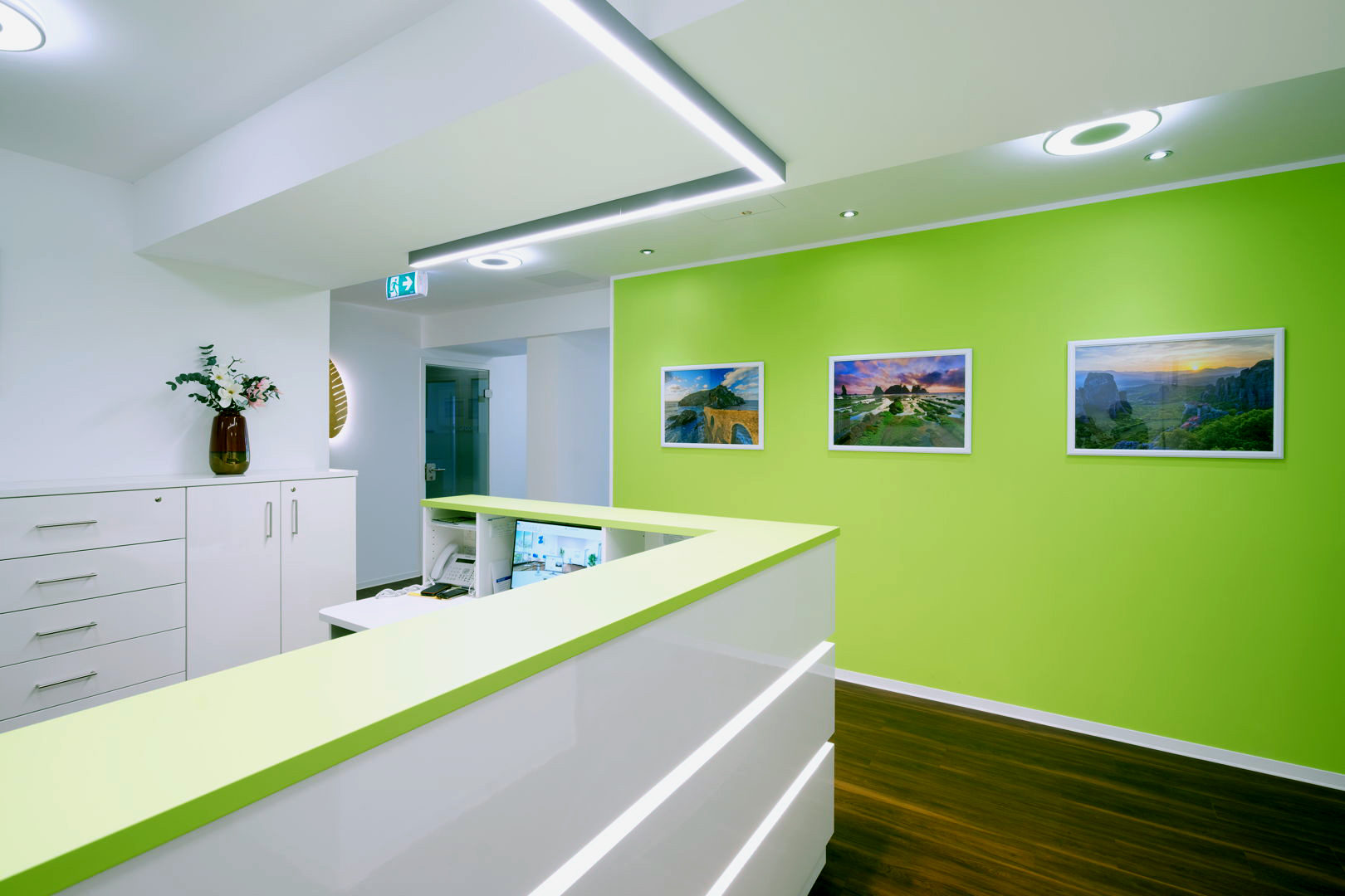 Empfangsbereich Galerie